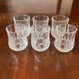 Cristal  D'Arques Longchamp Bar Shot Glasses